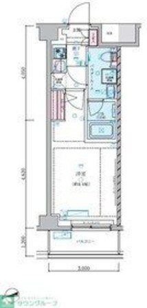 ジェノヴィア新高島平スカイガーデンの物件間取画像